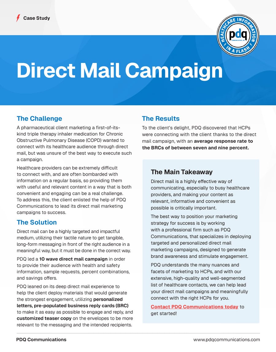 Direct Mail Campaign