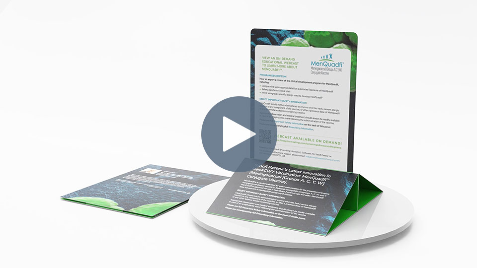 Sanofi Pasteur Center Pop up